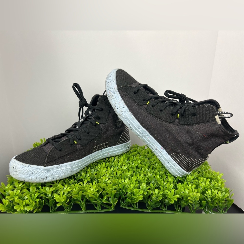 Converse Chuck Taylor All Star Crater Hi Black Sz Mens 7.5 /Wmn 9.5 - Picture 2 of 11